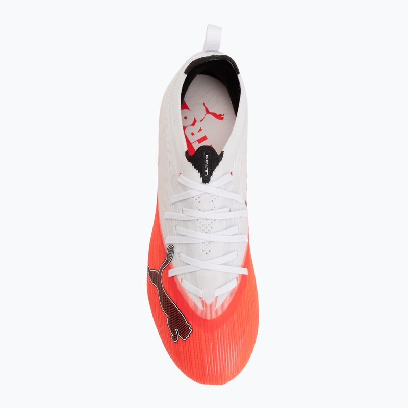 Vaikiški futbolo bateliai Puma Ultra Nitro 7 Ultimate FG/AG Jr ultra red/puma black/puma white 5