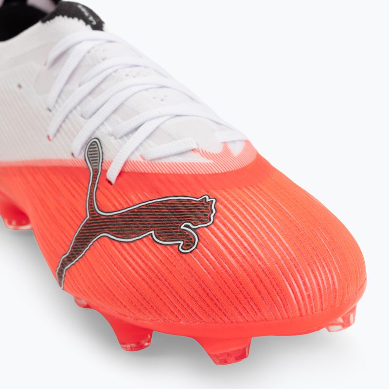Vaikiški futbolo bateliai Puma Ultra Nitro 7 Ultimate FG/AG Jr ultra red/puma black/puma white 7
