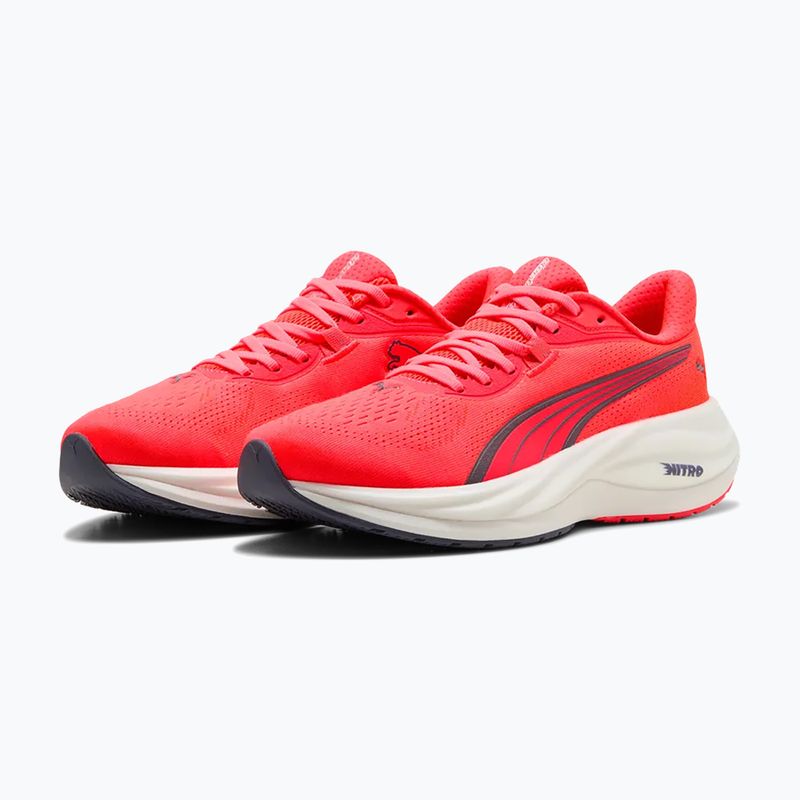 Bėgimo batai Puma Electrify Nitro 5 ultra red/inky depths 4