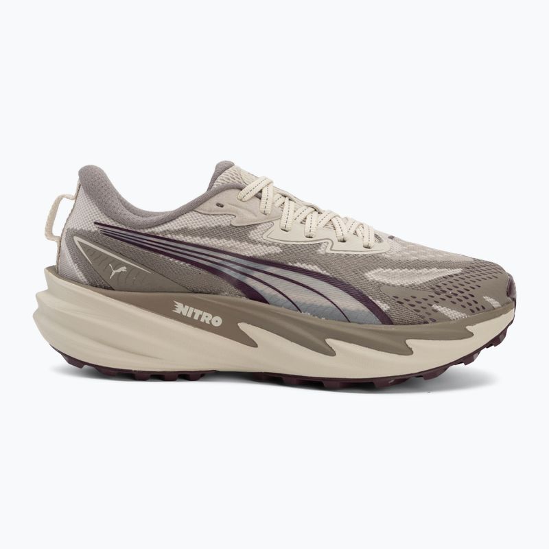 Moteriški bėgimo batai Puma Velocity NITRO Trail silver fog/ruby 2
