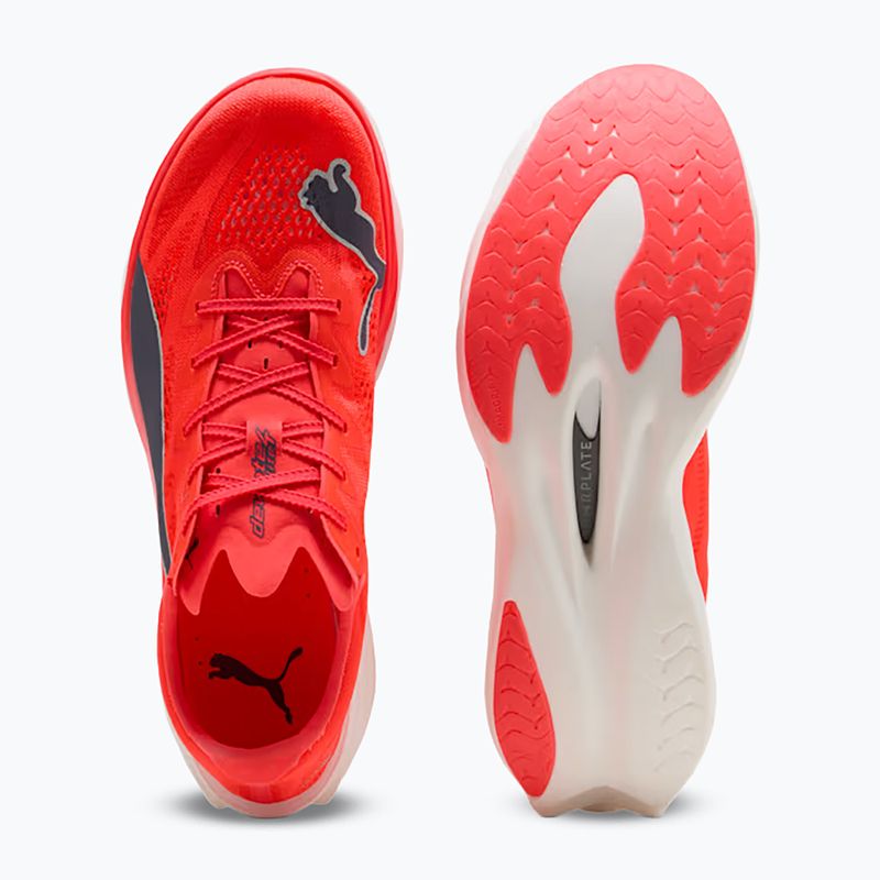 Vyriški bėgimo batai PUMA Deviate Nitro Elite 4 ultra red/inky depths 4