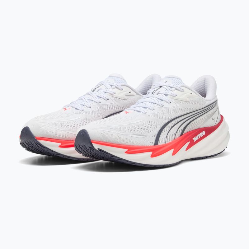 Vyriški bėgimo batai Puma Velocity Nitro 5 puma white/ultra red 3