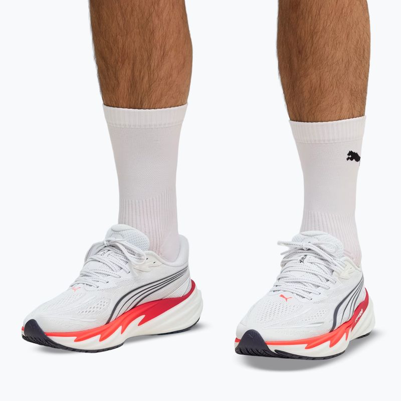 Vyriški bėgimo batai Puma Velocity Nitro 5 puma white/ultra red 7