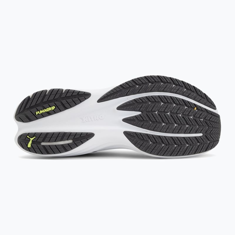Vyriški bėgimo batai Puma Velocity Nitro 5 moody gray/sunny lime 4