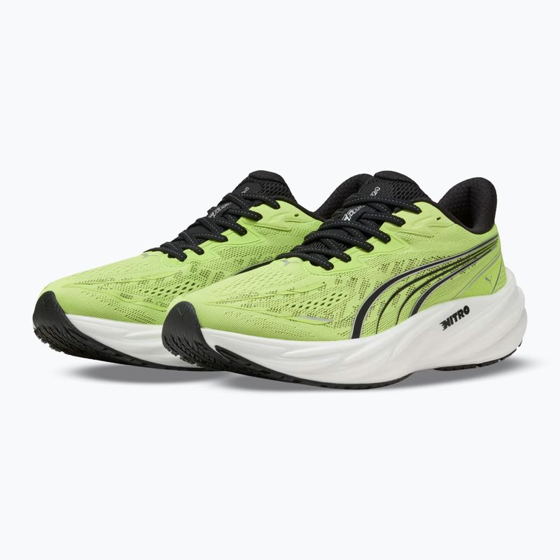 Vyriški bėgimo batai Puma Velocity Nitro 5 sunny lime/moody gray 4