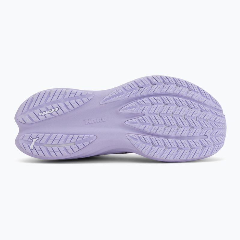 Moteriški bėgimo batai Puma Velocity Nitro 5 light lavender/inky 4