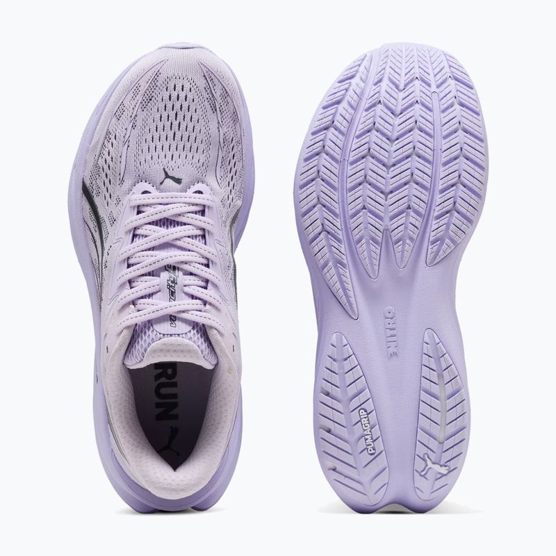 Moteriški bėgimo batai Puma Velocity Nitro 5 light lavender/inky 4