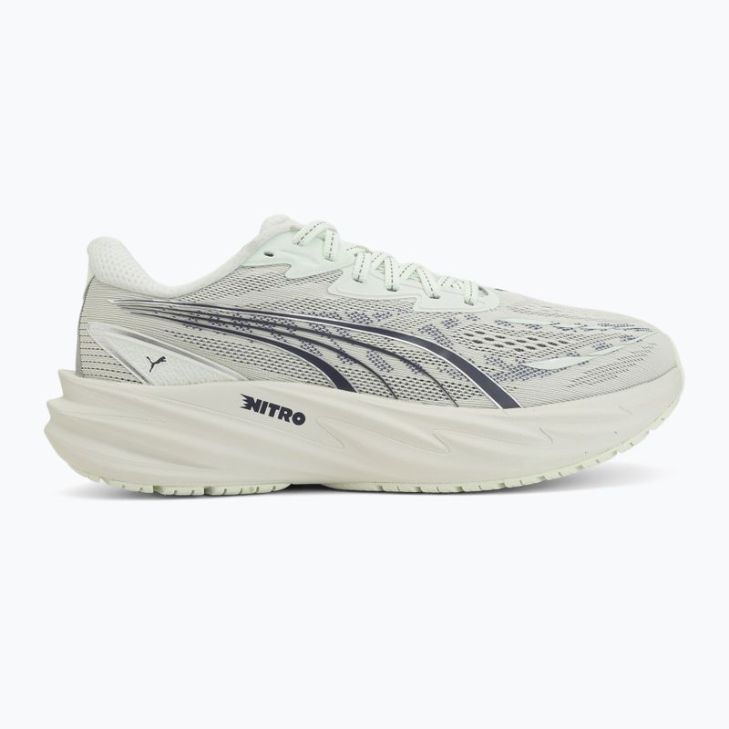 Moteriški bėgimo batai Puma Velocity Nitro 5 sage glow/inky depths 2