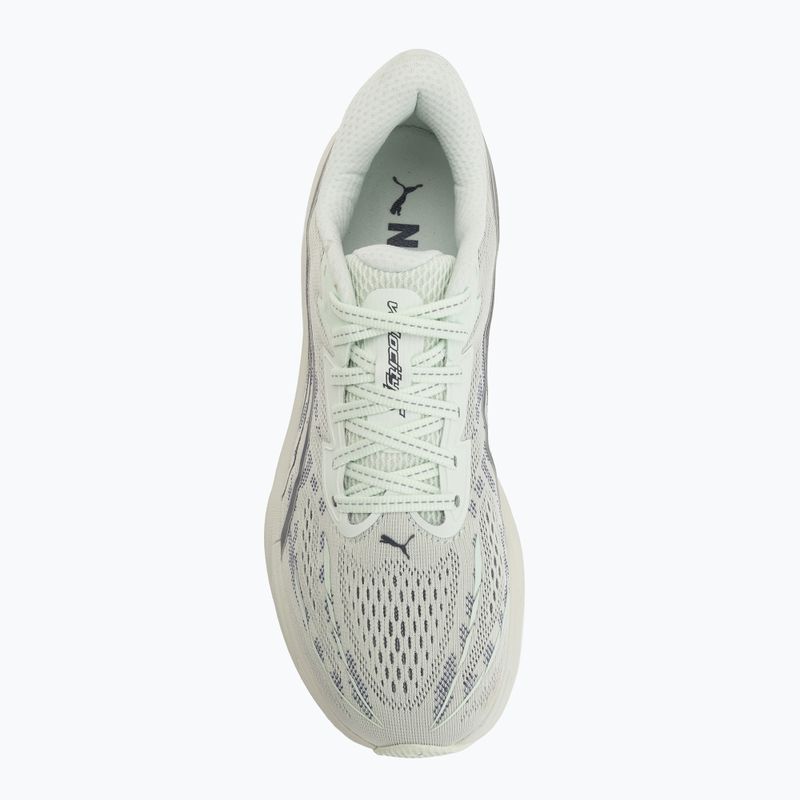 Moteriški bėgimo batai Puma Velocity Nitro 5 sage glow/inky depths 5