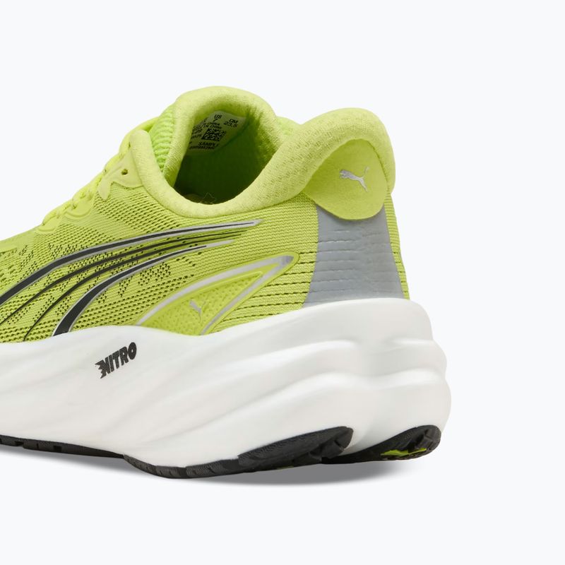 Moteriški bėgimo batai Puma Velocity Nitro 5 sunny lime/puma black 6