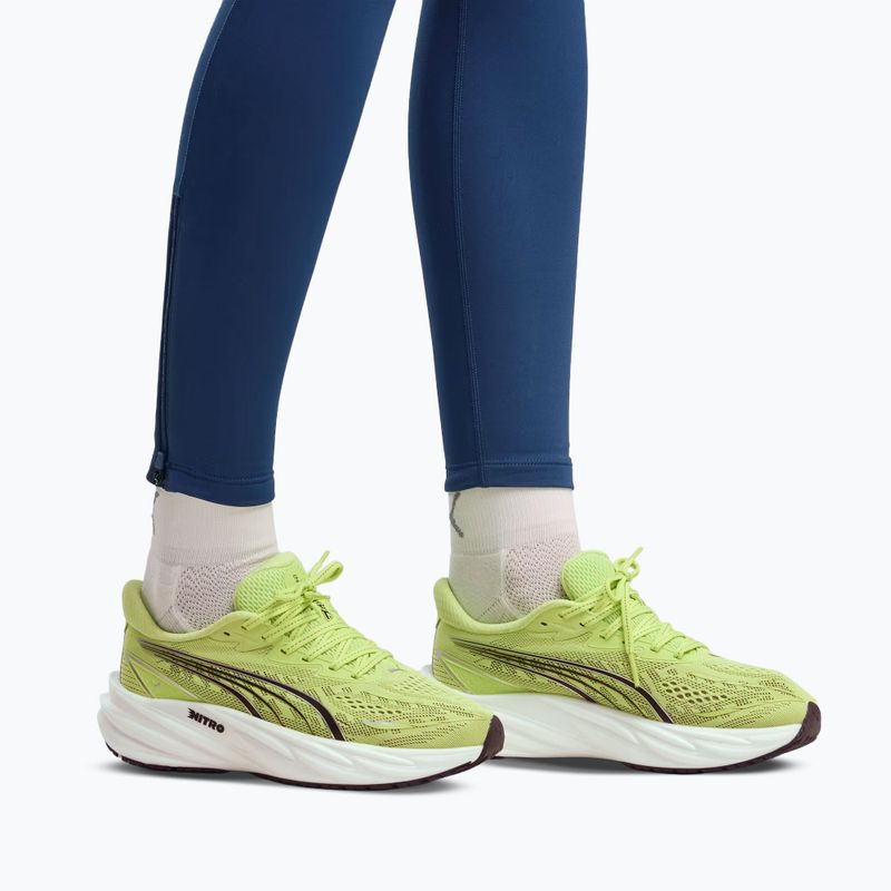Moteriški bėgimo batai Puma Velocity Nitro 5 sunny lime/puma black 7