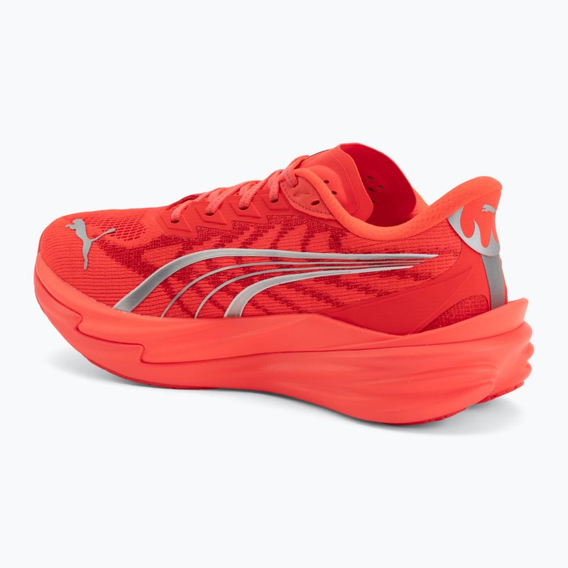Vyriški bėgimo batai PUMA Deviate Nitro 4 ultra red/puma silver 3