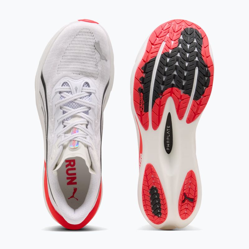 Vyriški bėgimo batai PUMA Deviate Nitro 4 puma white/ultra red 5