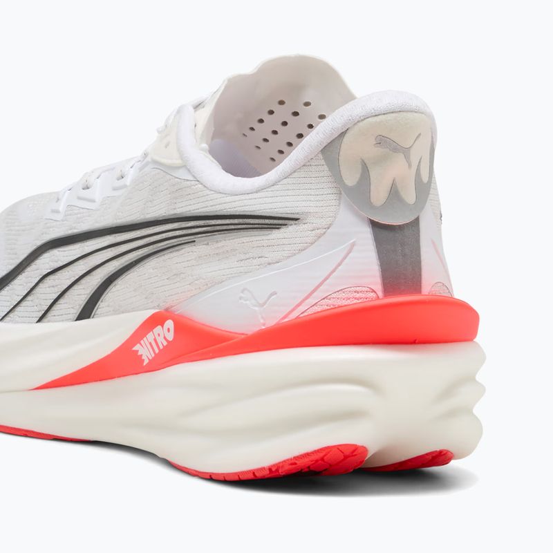 Vyriški bėgimo batai PUMA Deviate Nitro 4 puma white/ultra red 6