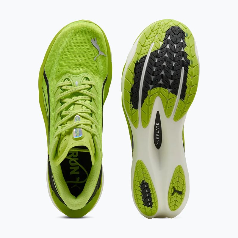 Vyriški bėgimo batai PUMA Deviate Nitro 4 sunny lime/puma black 4