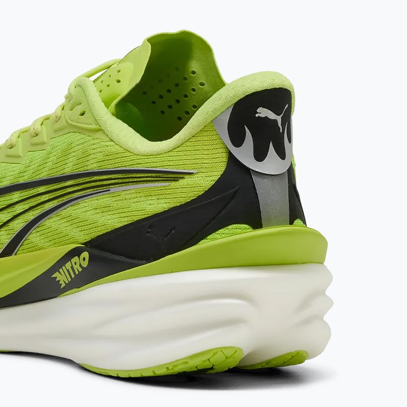 Vyriški bėgimo batai PUMA Deviate Nitro 4 sunny lime/puma black 5