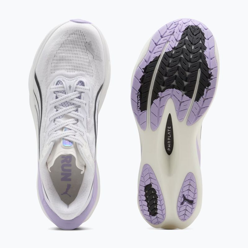 Moteriški bėgimo batai PUMA Deviate Nitro 4 puma white/light lavender 5