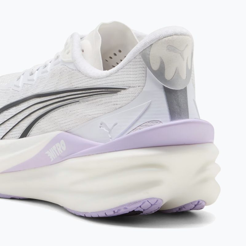 Moteriški bėgimo batai PUMA Deviate Nitro 4 puma white/light lavender 6