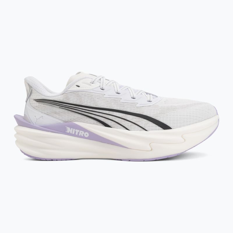 Moteriški bėgimo batai PUMA Deviate Nitro 4 puma white/light lavender 2