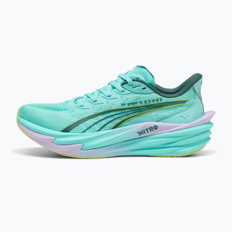 Moteriški treniruočių batai PUMA x HYROX Deviate Nitro 4 intense mint/light lavender 8