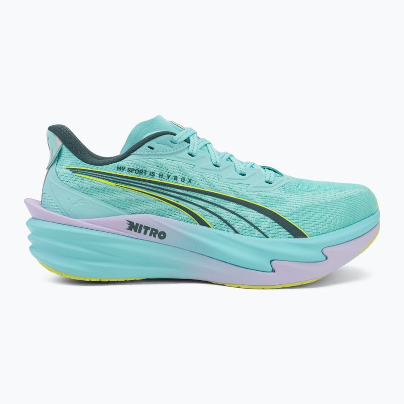 Moteriški treniruočių batai PUMA Deviate Nitro 4 X Hyrox intense mint/light lavender 2