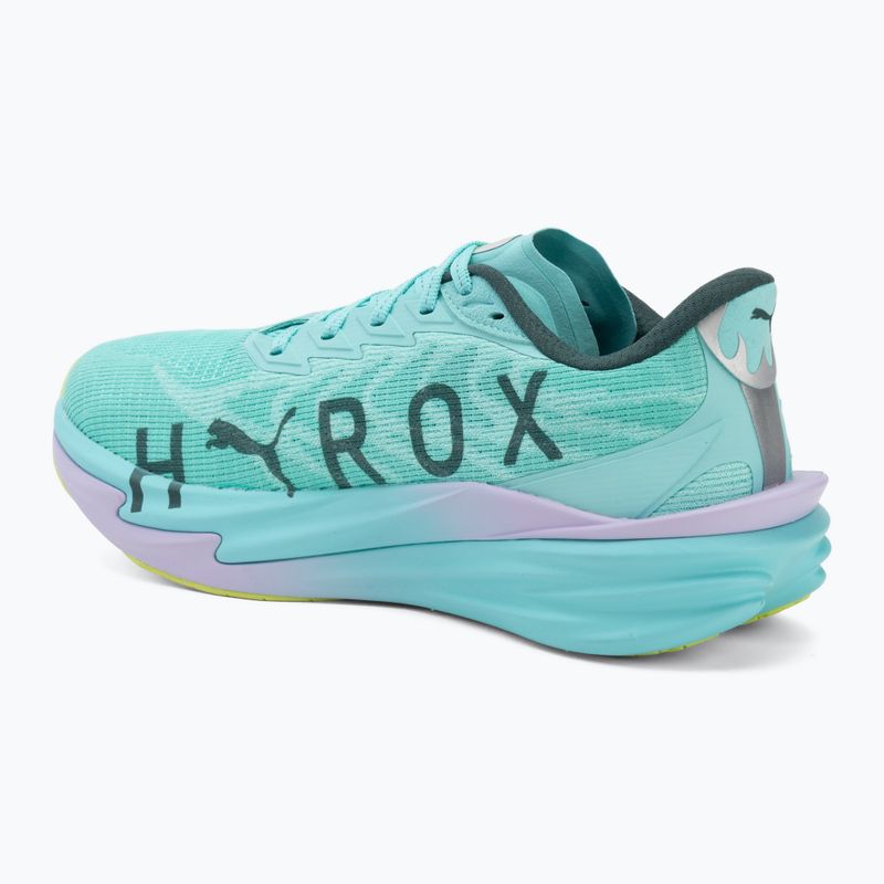 Treniruočių batai PUMA Deviate Nitro 4 X Hyrox intense mint/light lavender 3