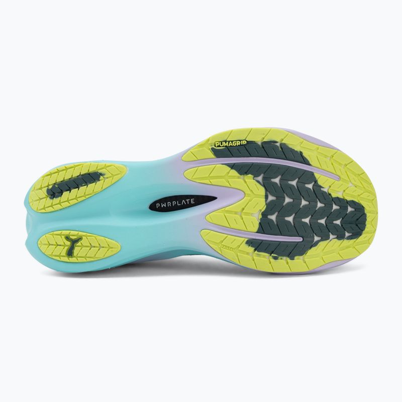 Treniruočių batai PUMA Deviate Nitro 4 X Hyrox intense mint/light lavender 4