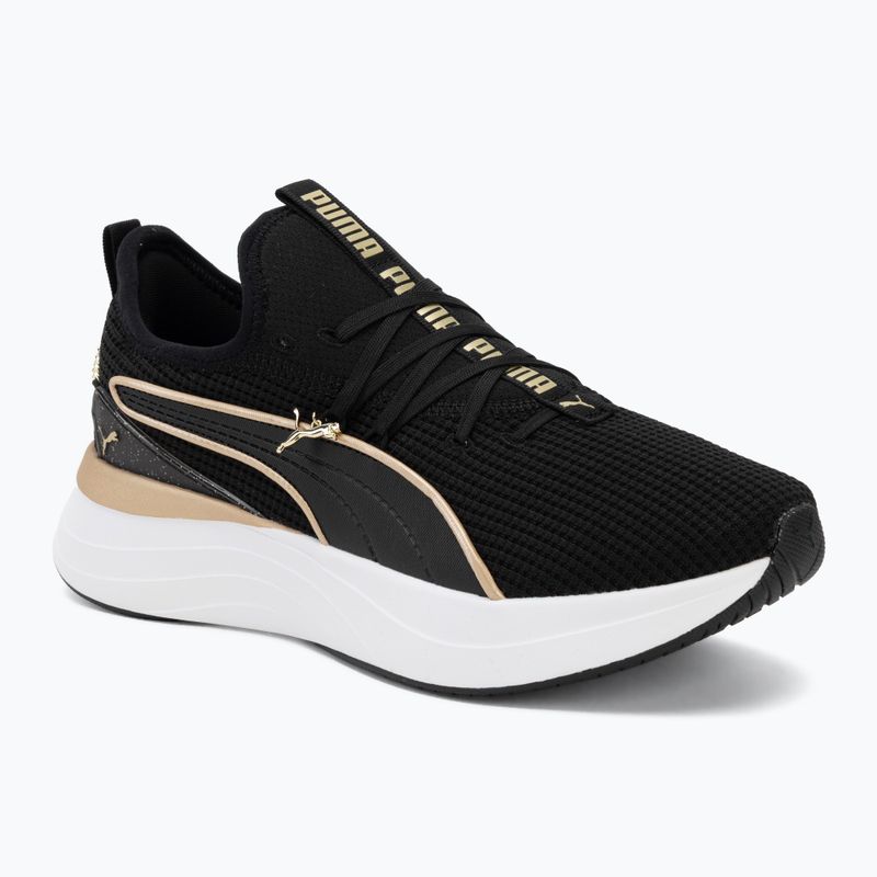 Moteriški batai PUMA Softride Sabrina Polished Chrome puma black/puma white/puma gold