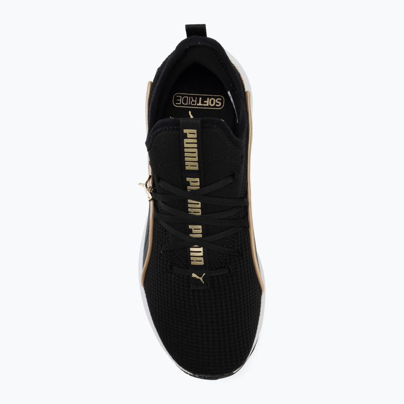 Moteriški batai PUMA Softride Sabrina Polished Chrome puma black/puma white/puma gold 5