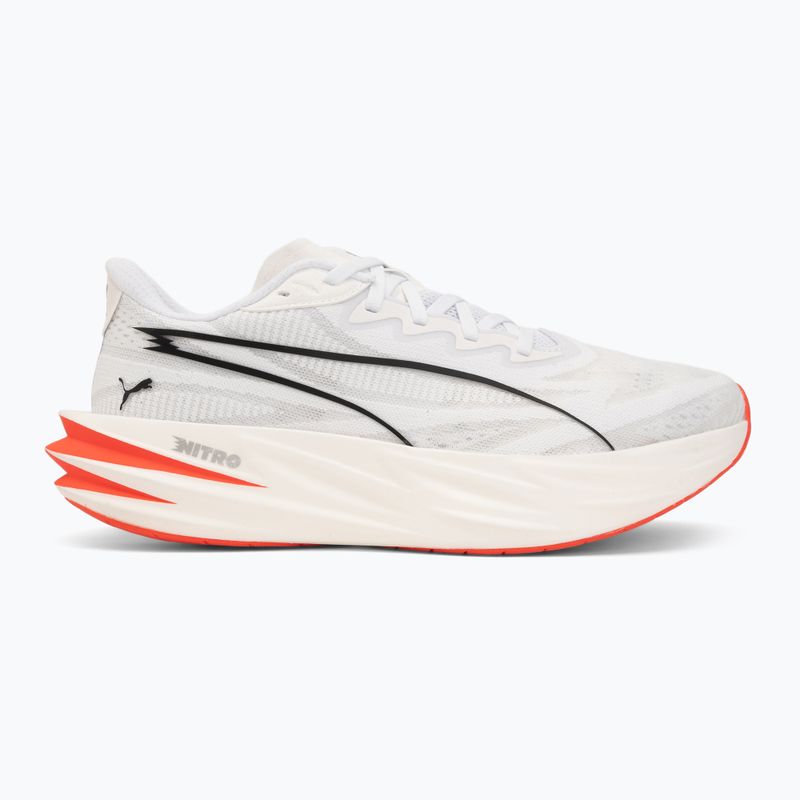 Moteriški bėgimo batai Puma Deviate Pure Nitro puma white/ultra red 2