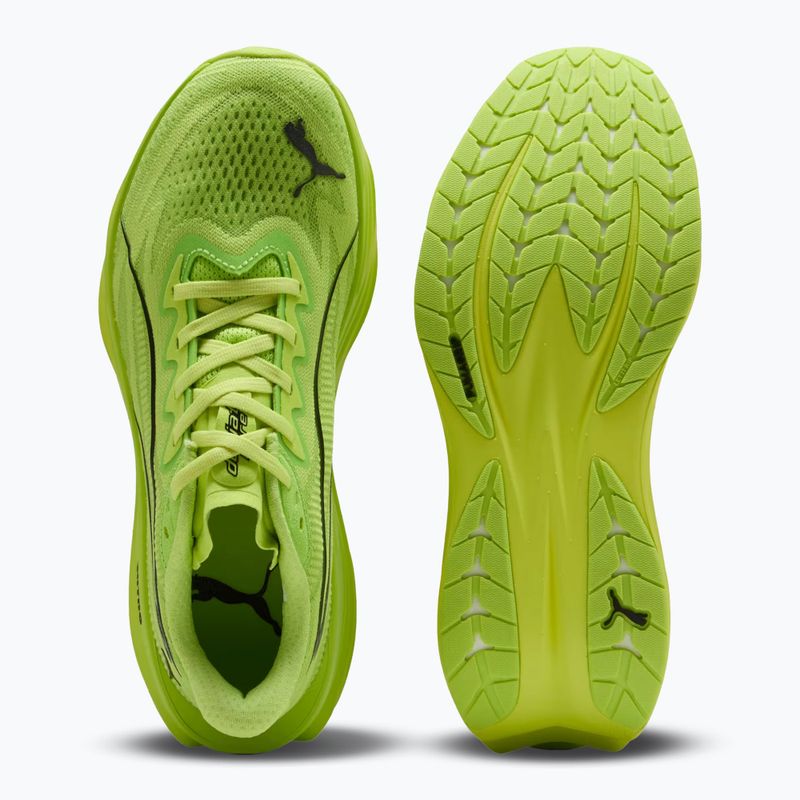 Moteriški bėgimo batai Puma Deviate Pure Nitro sunny lime 5