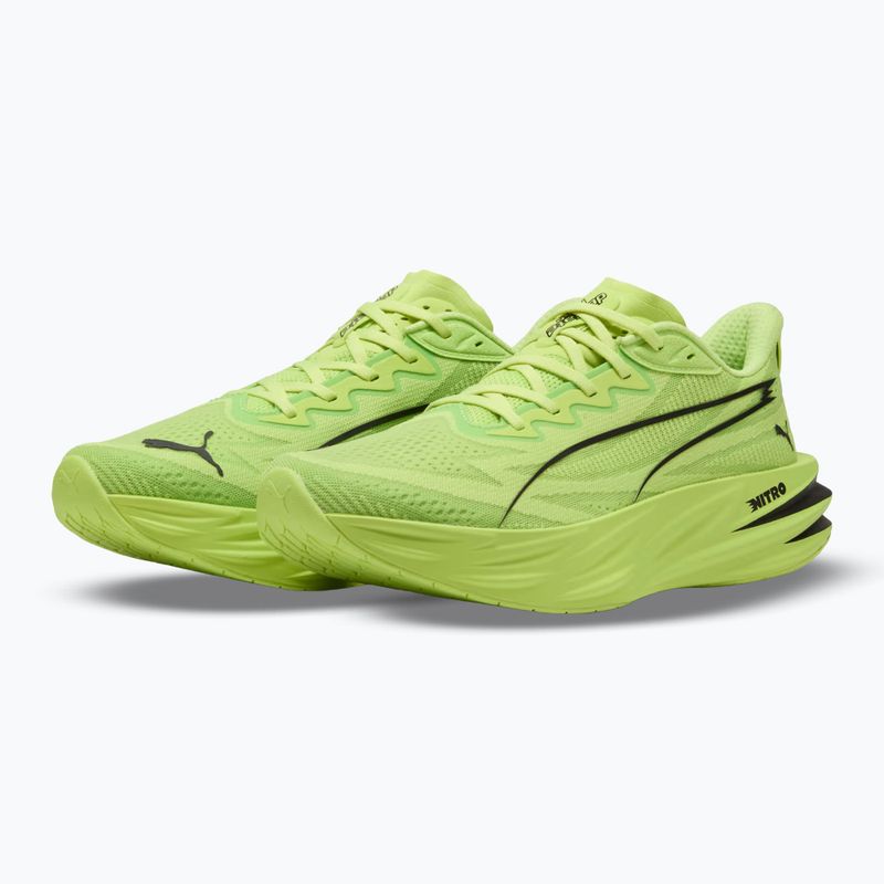 Vyriški bėgimo batai Puma Deviate Pure Nitro sunny lime/puma black 4