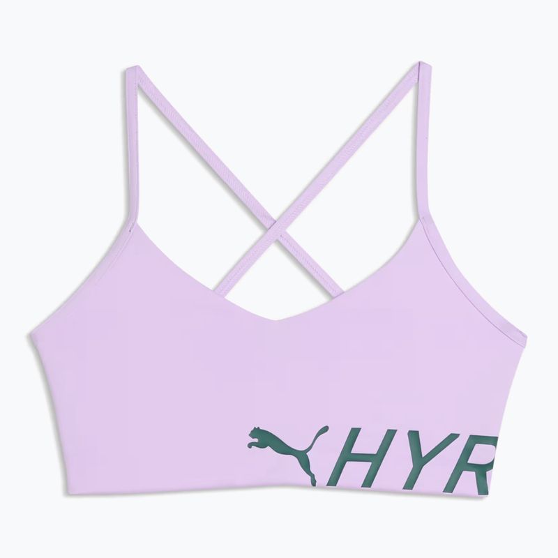 Sportinė liemenėlė PUMA x HYROX Strappy Pwrmode šviesiai violetinė 4