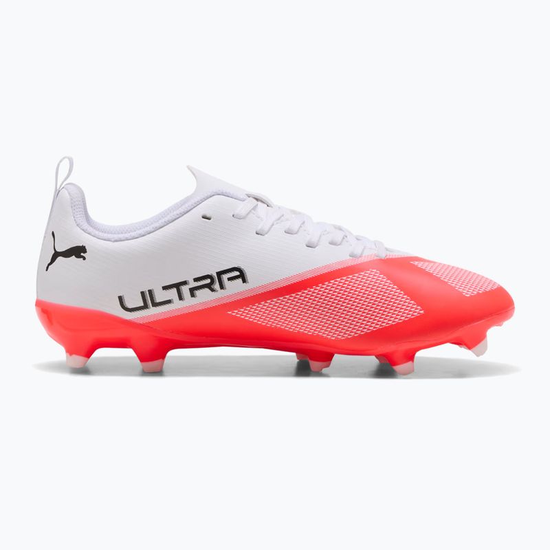 Vaikiški futbolo bateliai Puma Ultra 7 Play FG/AG Jr Ultra Red/Puma Black/Puma White 2