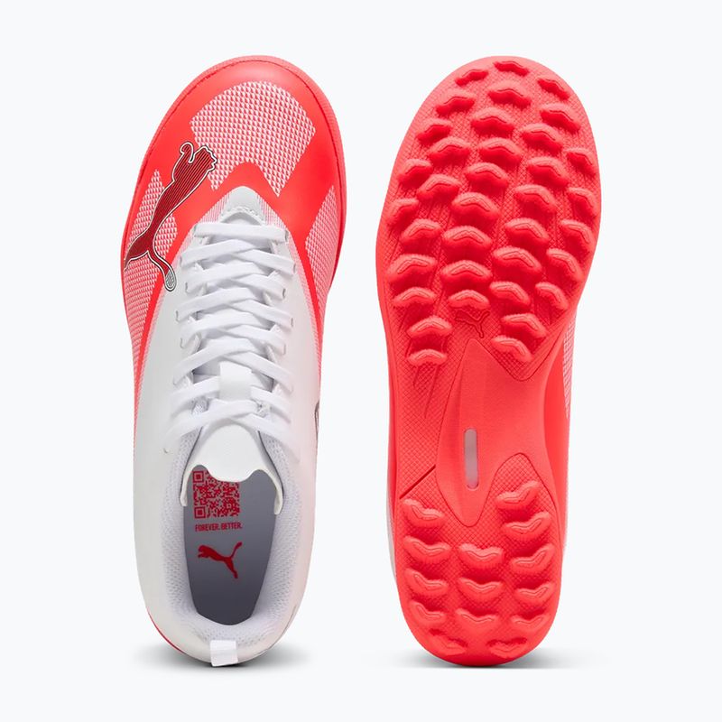 Vaikiški futbolo bateliai PUMA Ultra 7 Play TT Jr ultra red/puma black/puma white 3
