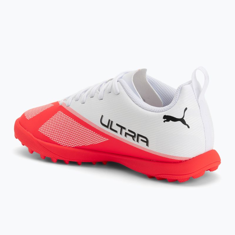 Vaikiški futbolo bateliai PUMA Ultra 7 Play TT Jr ultra red/puma black/puma white 3