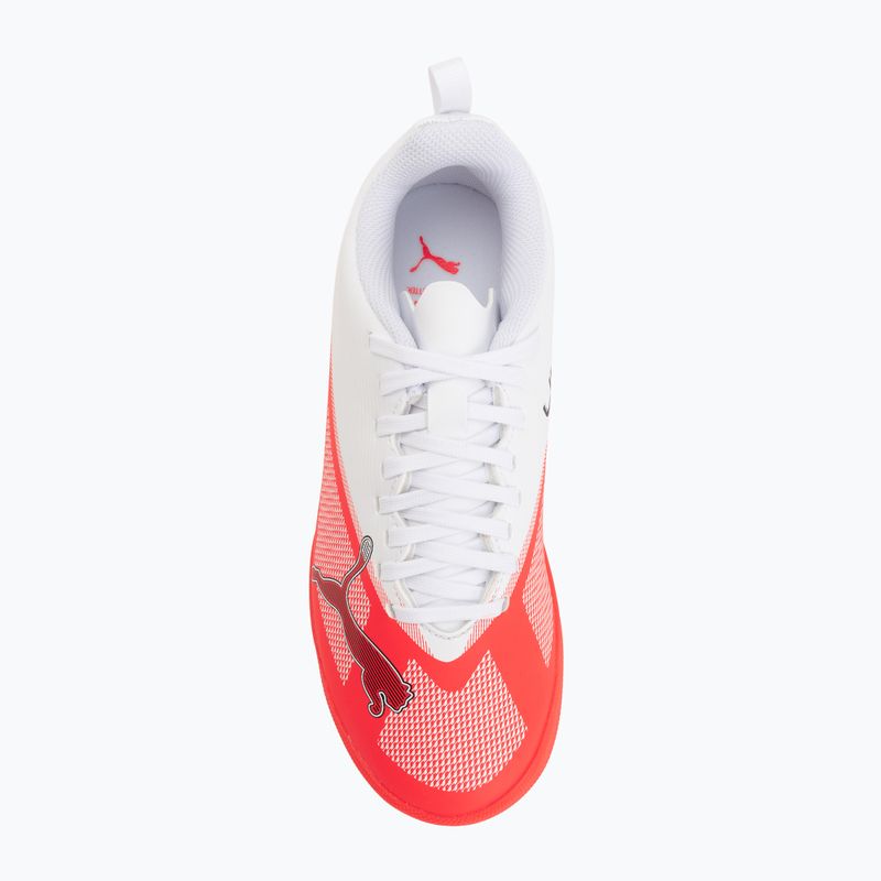 Vaikiški futbolo bateliai PUMA Ultra 7 Play TT Jr ultra red/puma black/puma white 5