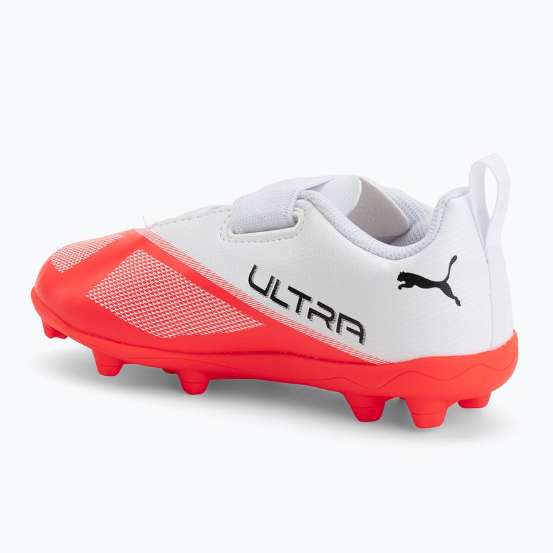 Vaikiški futbolo bateliai PUMA Ultra 7 Play V FG/AG RB Jr ultra red/puma black/puma white 3