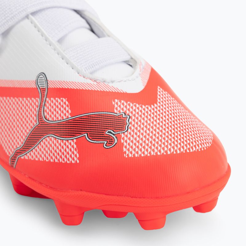 Vaikiški futbolo bateliai PUMA Ultra 7 Play V FG/AG RB Jr ultra red/puma black/puma white 7