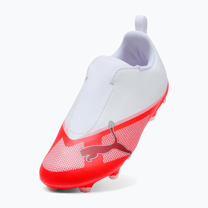 Vaikiški futbolo bateliai Puma Ultra 7 Play LL FG/AG Jr Ultra Red/Puma Black/Puma White 4