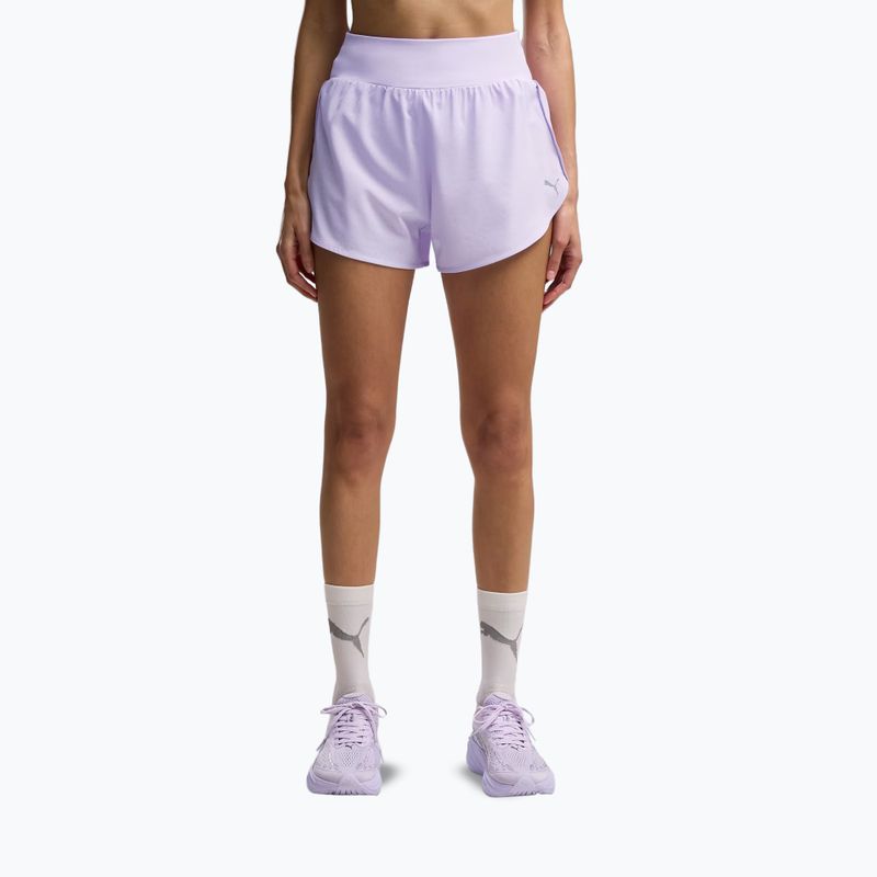 Moteriški bėgimo šortai PUMA Dream Run 3" DryCELL light lavender