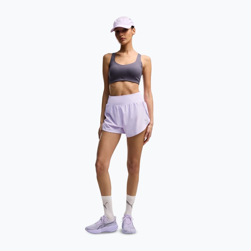 Moteriški bėgimo šortai PUMA Dream Run 3" DryCELL light lavender 2
