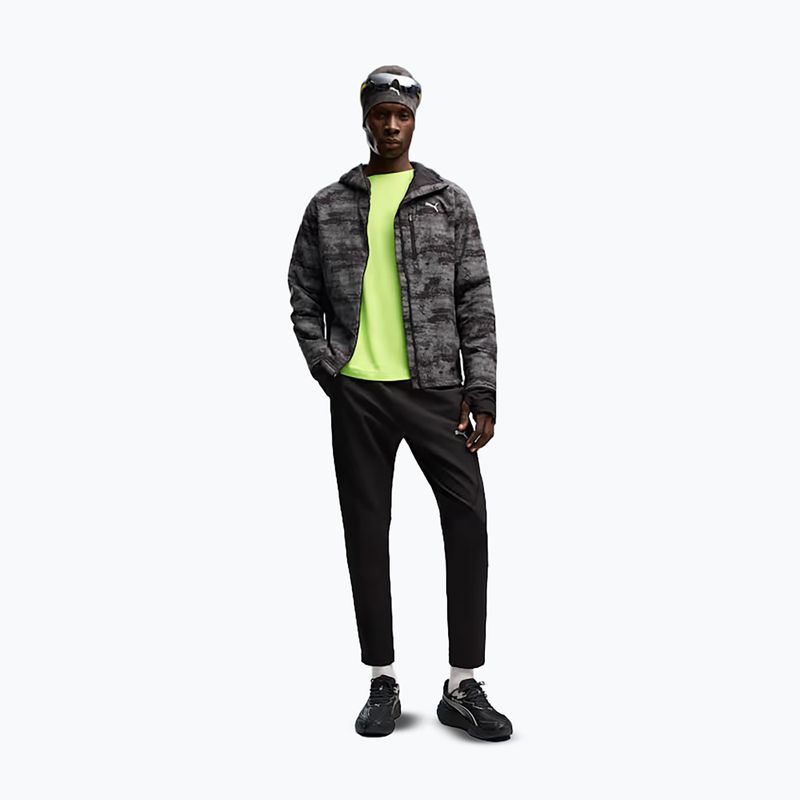 Vyriška bėgimo striukė PUMA Run Brightstride AOP Primaloft puma black 2