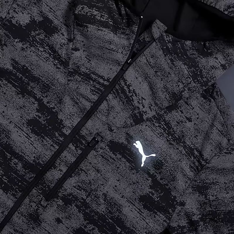 Vyriška bėgimo striukė PUMA Run Brightstride AOP Primaloft puma black 7