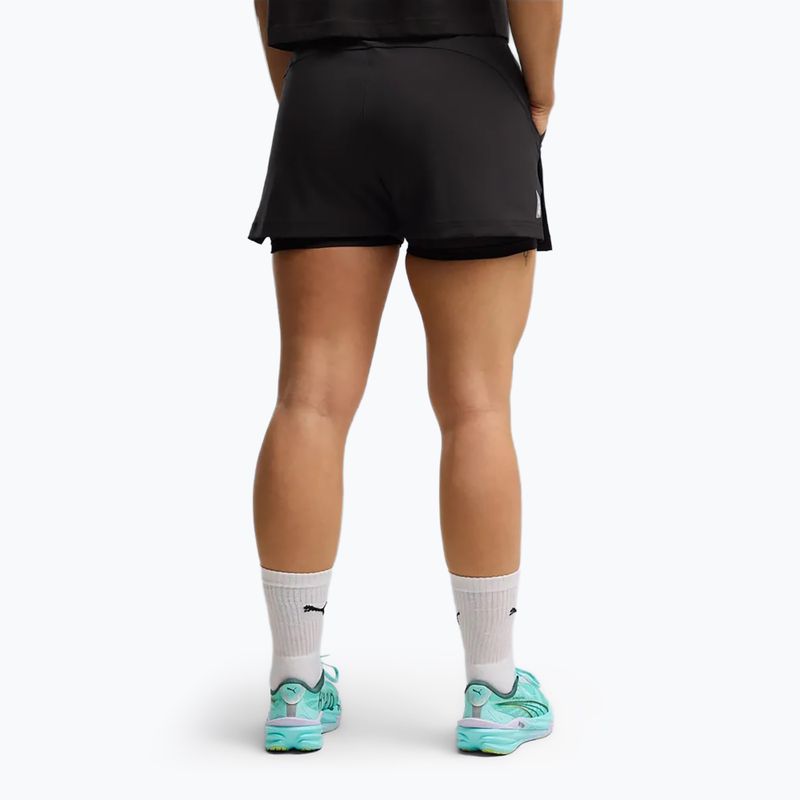 Moteriški treniruočių šortai Puma Hyrox 3" 2in1 black 3