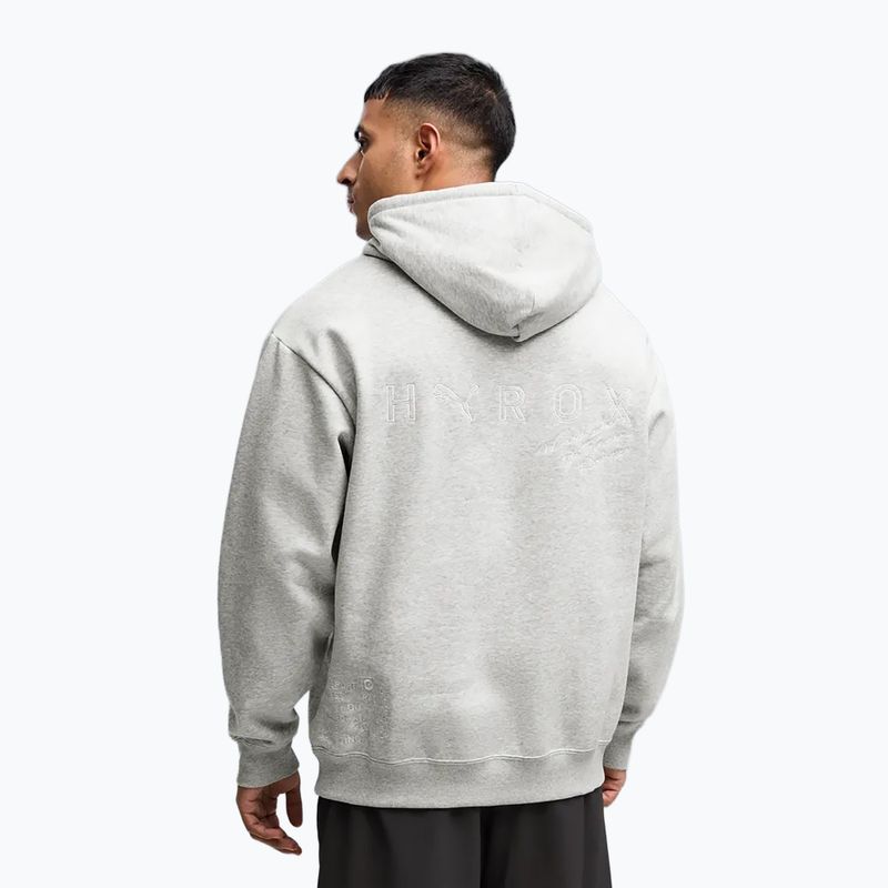 Vyriškas džemperis Puma Hyrox Heavyweight Hoodie light grey 3