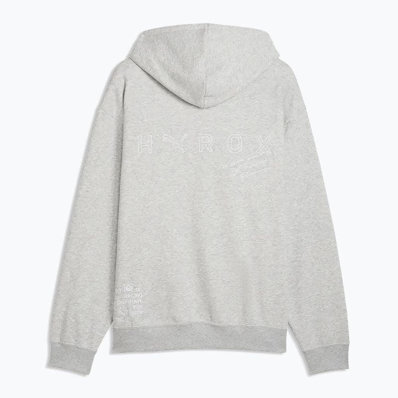 Vyriškas džemperis Puma Hyrox Heavyweight Hoodie light grey 5