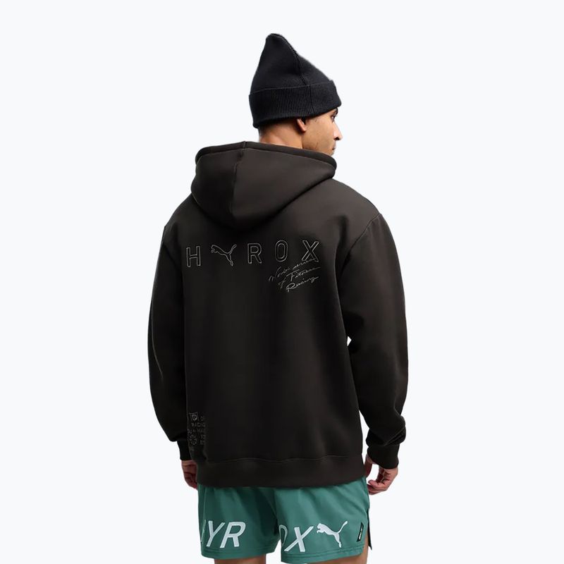 Vyriškas džemperis PUMA x HYROX Heavyweight Hoodie puma juodas 3