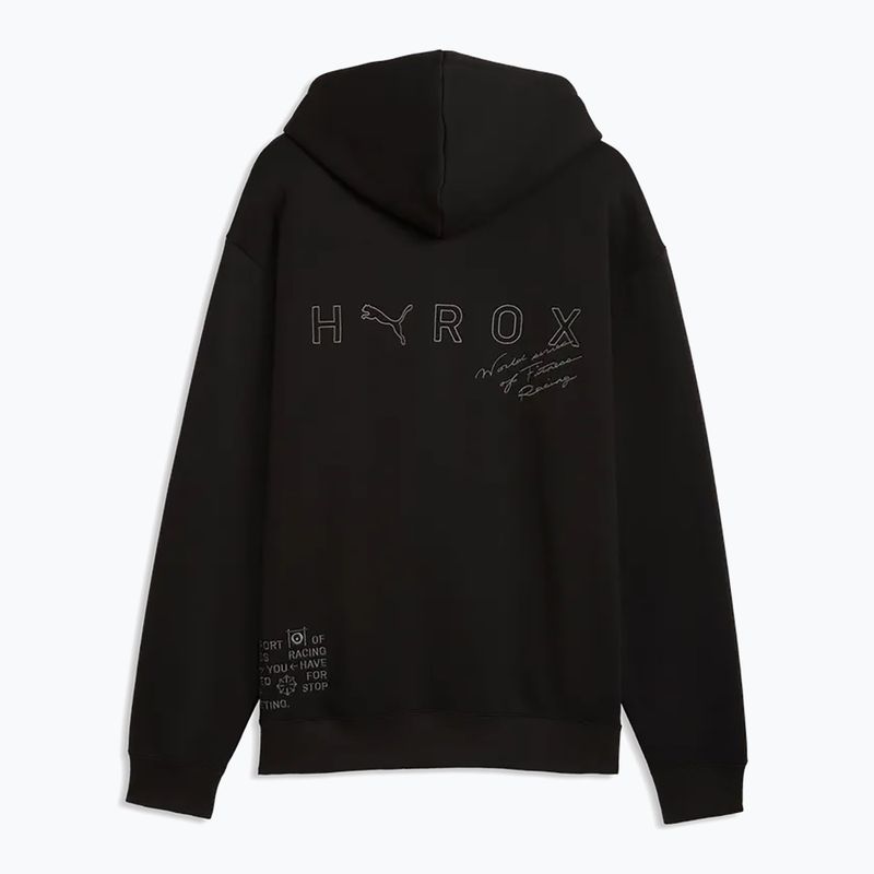 Vyriškas džemperis PUMA x HYROX Heavyweight Hoodie puma juodas 5
