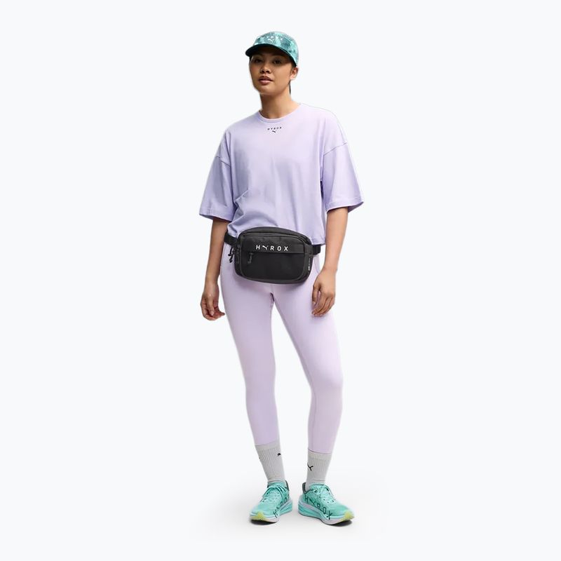 Moteriški treniruočių marškinėliai PUMA x HYROX Cropped Lifestyle šviesiai violetiniai 2